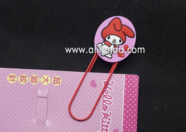 Metal Cartoon stationery Accessories Marvel Bookmarks with Clips for paper files