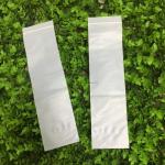 100% Biodegradable Corn Starch Compostable Ziplock Bag White Customizable PLA