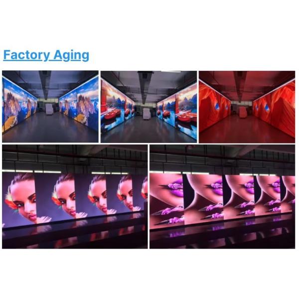 Ultra Slim Indoor Fixed LED Video Display Wall with Front Maintenance Service 500*750mm 500*1000mm LED Panel