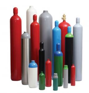Buy cheap 34crm04 84/525/EEC Seamless Steel Gas Cylinders Shipping Compressed Gas Cylinders product