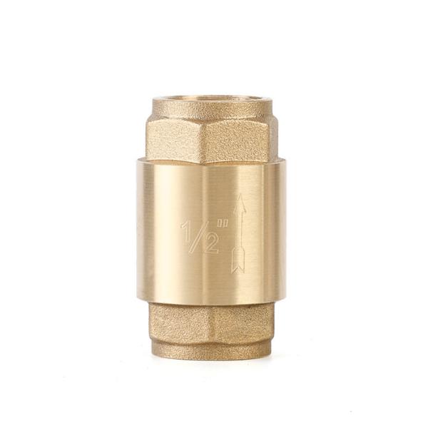 Quality Spring Loaded Brass Check Valve 1/2-2 Inch Nontoxic Practical for sale