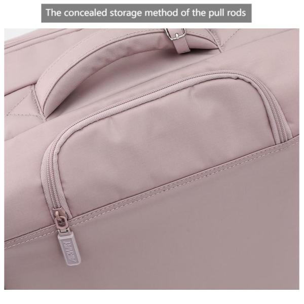 Super Lightweight 2 Piece Soft Side Luggage Set Spinner Wheel Soft Shell Suitcase