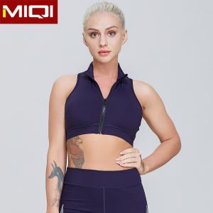 Buy cheap Zip Front Sports Bra Without Underwire product