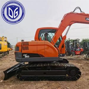 Buy cheap Hydraulic Crawler Used Doosan Excavator DX80 8 Ton product