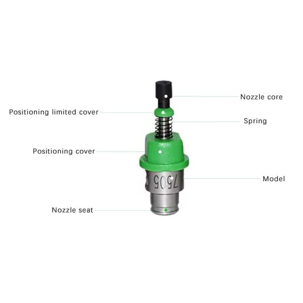 SMD Chip Mounter 20000series SMT Nozzle Juki 7505 For SMT Production Line
