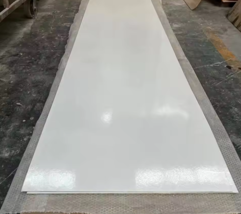 Non Conductive Flat White FRP Sheet Environmentally Friendly And Safe Rich In Color