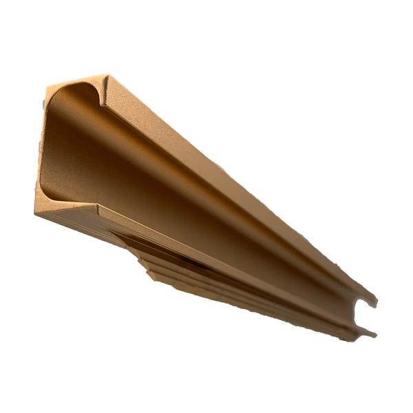 Extrusion Aluminum Profiles Custom Furniture Hardware For Building Material Decor