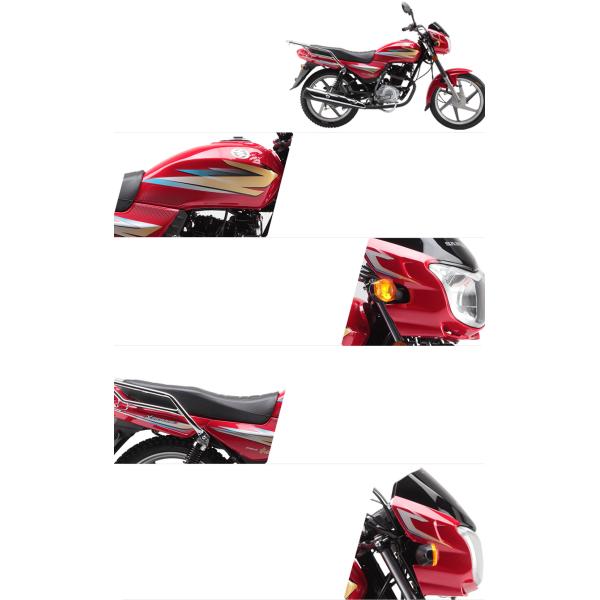 150CC Engine Gas Powered Motorcycle Multiple Front Headlight Seat Cushion With Air Bag