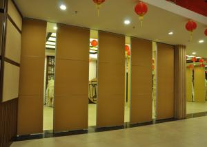 Buy cheap Commercial Acoustic Fabric Panels , Aluminum Sliding Screen Doors 85MM Room Dividers product