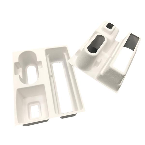 Oil Resistant Wet Press Pulp Tray For Electronic Inner Packaging