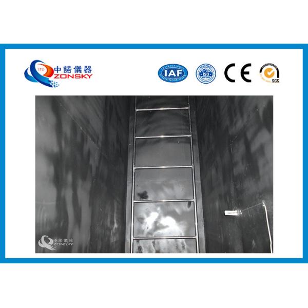 IEC 60529 Flammability Testing Equipment , Bundled Cables Vertical Flammability Chamber