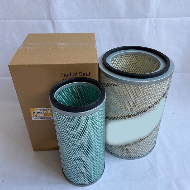 7Y-0404 Radial Seal Dual Air Filter Set CAT E320 E322 950B Loader