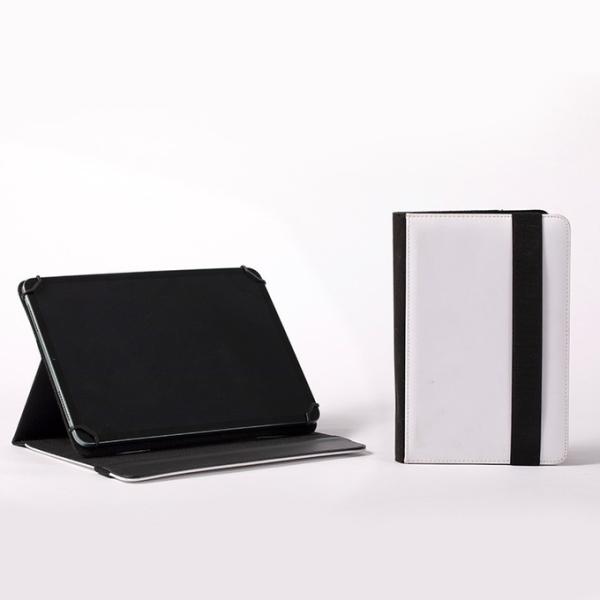 Universal Multi Angle Support Blank Leather Sublimation Tablet Case From 7'' To 11''