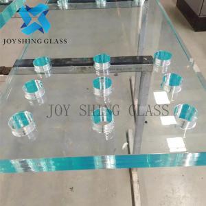 China PVB SGP EVA Ultra Clear Laminated Glass Low Iron Laminated Glass on sale