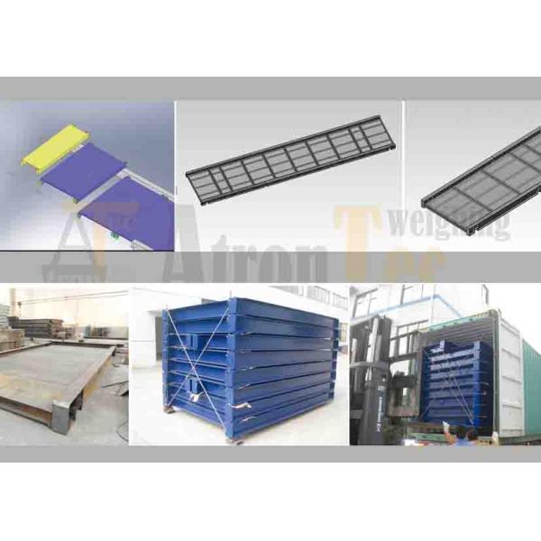 High Precision Truck Load Scales , Truck Weigh Bridge Robust Structure