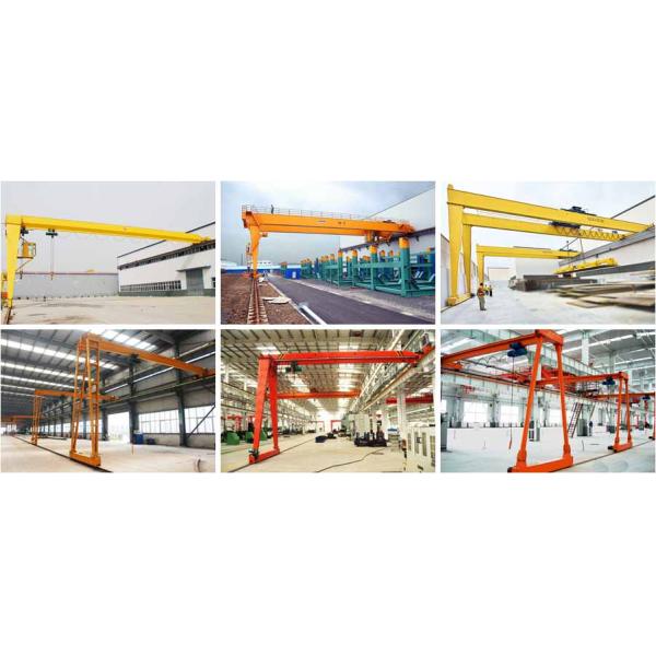 YT Semi Gantry Cranes Half Gantry Crane with Hoist for Workshop
