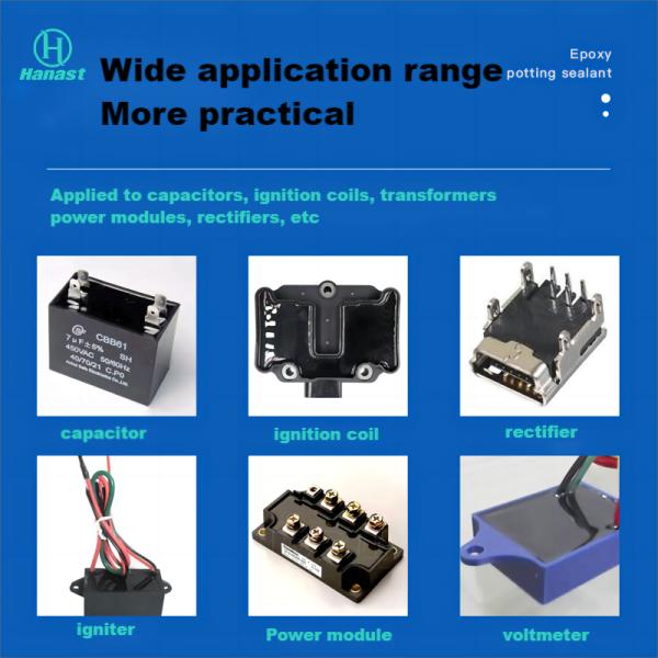 epoxy potting material Glue With Low Viscosity Long Operational Time Suitable for Transformers Resistors Filters Electronic Appliances