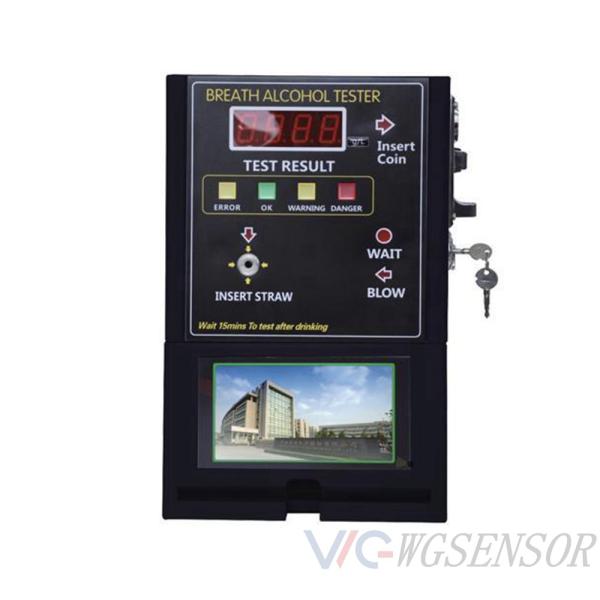 OEM/ODM WG319V Wall-Mounted Coin Operated Breathalyzer for Bar/Disco
