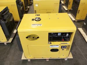 Buy cheap 220 Volt 22A Sound Proof Diesel Generator With Single Cylinder Four Stroke Engine product