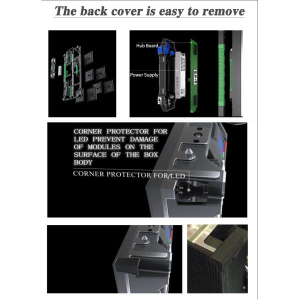 Cabinet material Die-casting Aluminum Super Clear HD LED Screen Rental Panel P1.9 P2.6 P2.9 P3.91 P4.81 LED Video Wall