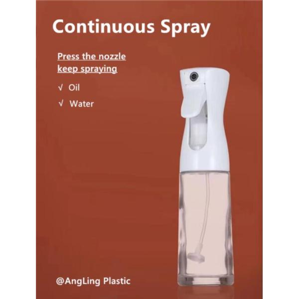 500ml Plastic Continue Sprayer Pet Bottle with Clip Locked