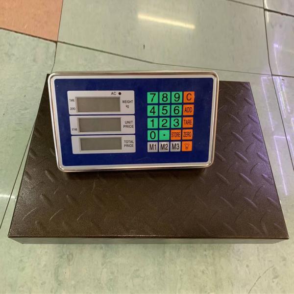 Industrial Scale Wireless 200kg to 600kg Bench Scale with LED/LCD Display and Floor Weighing Function