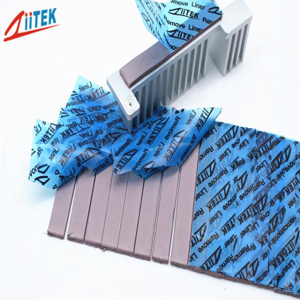 2.5mm Thickness Thermal Insulation Sheet Pads For LED - Lit BLU In LCD, 6.0 W/mK, 45 Shore 00