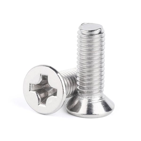 M1-M3 Pan Head Phillips Stainless Steel Screw with Spring Washer Micro Screw GB9074