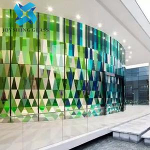 Buy cheap Digital Printing Art Glass, Flat/Curved Building Decoration Glass product