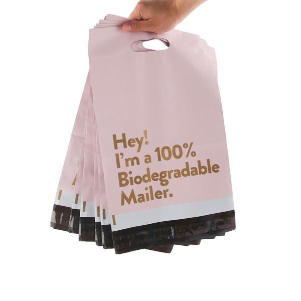 OEM Biodegradable Poly Mailers bags Self Adhesive Eco Friendly