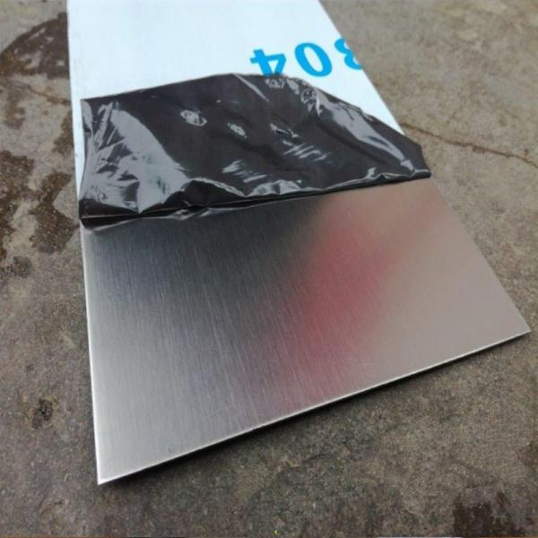 304 316 Hairline Stainless Steel Cold Rolled Sheet Brushed Austenitic
