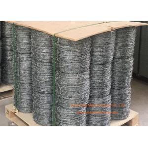 Buy cheap Electro Galvanized Fence Barbed Wire For Grass Boundary / Highway Protecting product