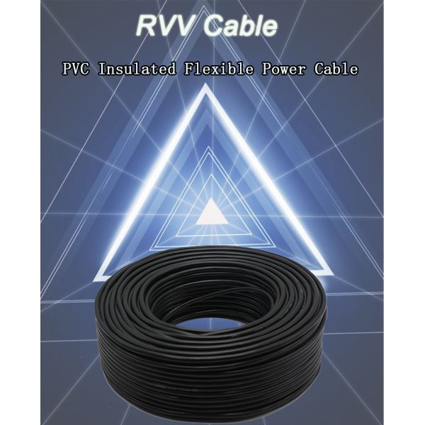 RVV RVVP 4 Core Power Cable 1.5mm Shielded Flexible Electrical Wire For Household Appliances