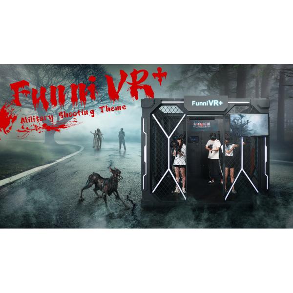 Amusement Park Indoor Multuplayer Interactive 9D VR Walking Shooting Game