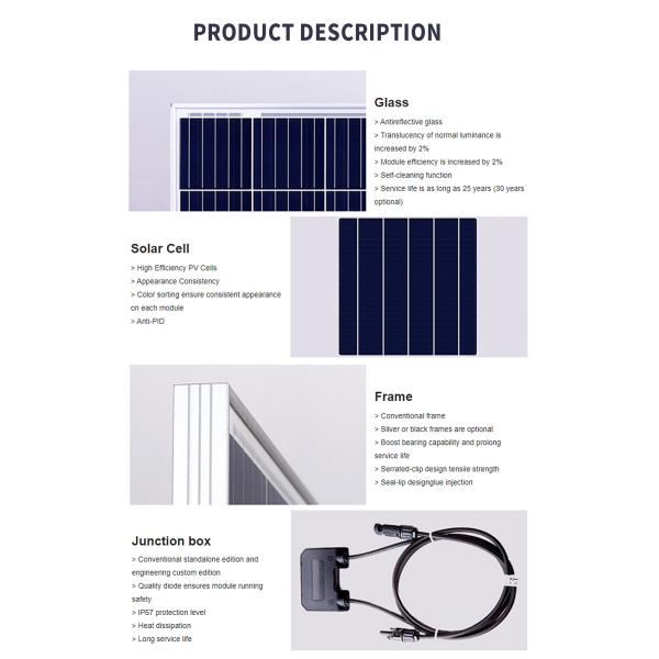 Good Stabilit Solar Panel Mono Perc 9bb PV Panel 430W-540W Photovoltaic Panel/Solar Module