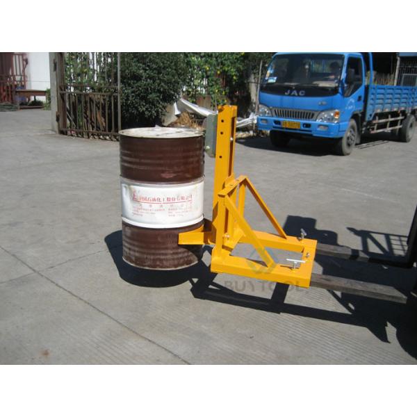 Universal Forklift Drum Carrier Forklift Drum Clamp Attachment Gator Grip Clamp 350kg 55 Gallon Barrel
