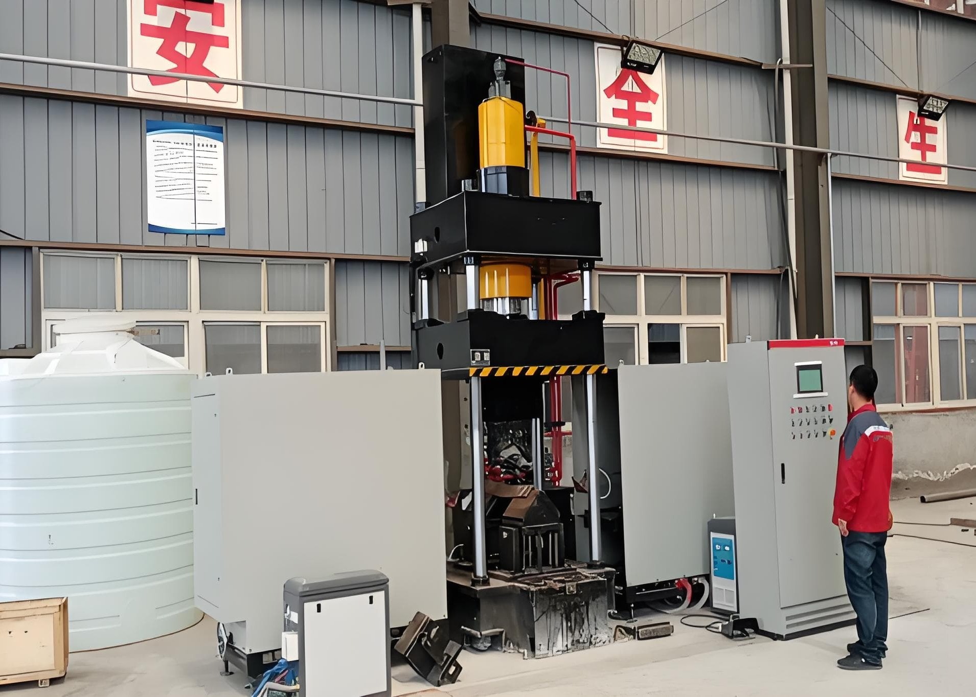 Advanced CNC Heating Bending Machine For Angle & Plate For Steel Structures