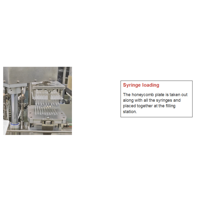Automatic Liquid Pharmaceutical Prefilled Syringe Filling Machine Vacuum Aseptic Filling Line