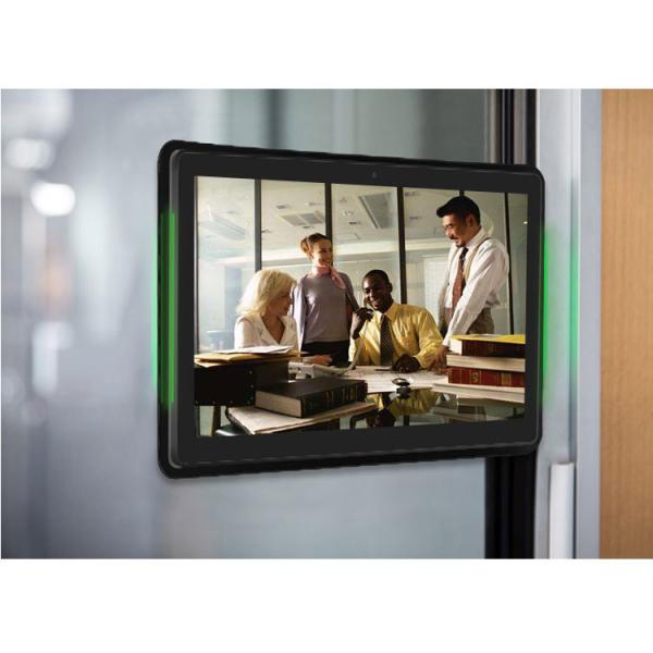 10.1 Inch IPS Android 8.1 Meeting Room Tablet with POE Functionality and LED Light Bar