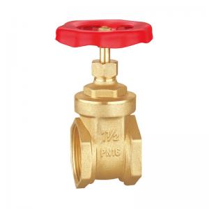 Buy cheap Forged Brass Gate Valve 1/2 Inch Threaded Sand Blast Nickel Plated product