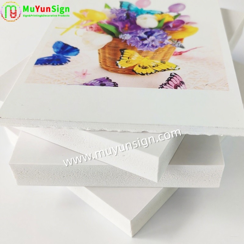Expanded PVC Foam Board Matte Finish Multiple Density For Architectural Decorations