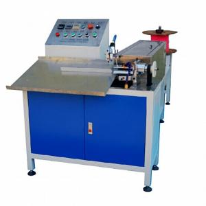 China automatic plastic single loop wire forming machine with online support and competitive price on sale