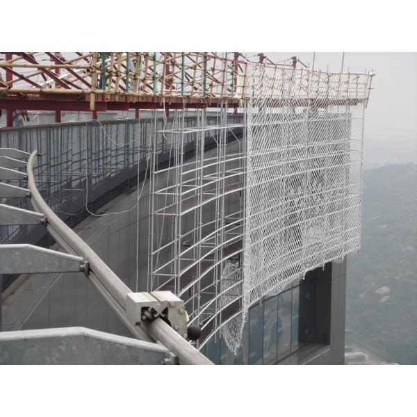 50.8mm Aluminium Ringlock Suspended Type Scaffolding For Curtain Wall Project