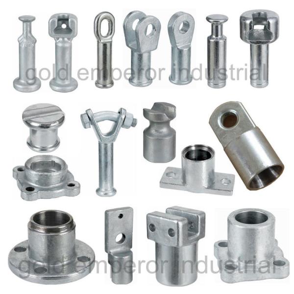 Electrical galvanized Support Parts Insulator Fittings For Power Systems Forging process in China