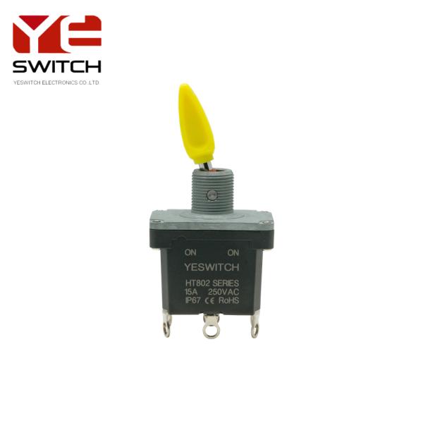 Industrial Metal Toggle Switch With Solder Terminal For High-altitude Work Platform