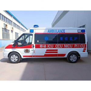 China 3-8m Length Medical Equipment Mini Ambulance Vehicle for Hospital Emergency Response on sale