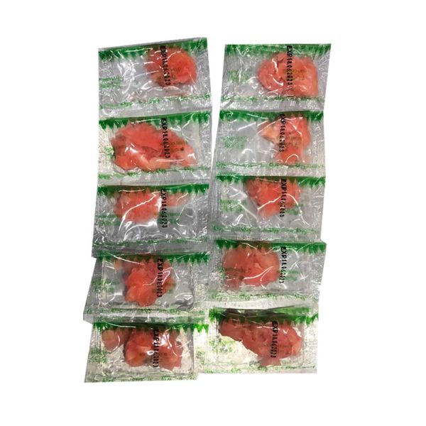 Customized Packing Pickled Vegetable Natural Sour Sweet Salty Sushi Ginger Mini Sushi Ginger