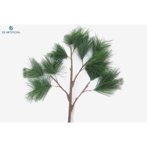 Eco Friendly Artificial Plant Leaves Corrosion Resistance Without Fruit