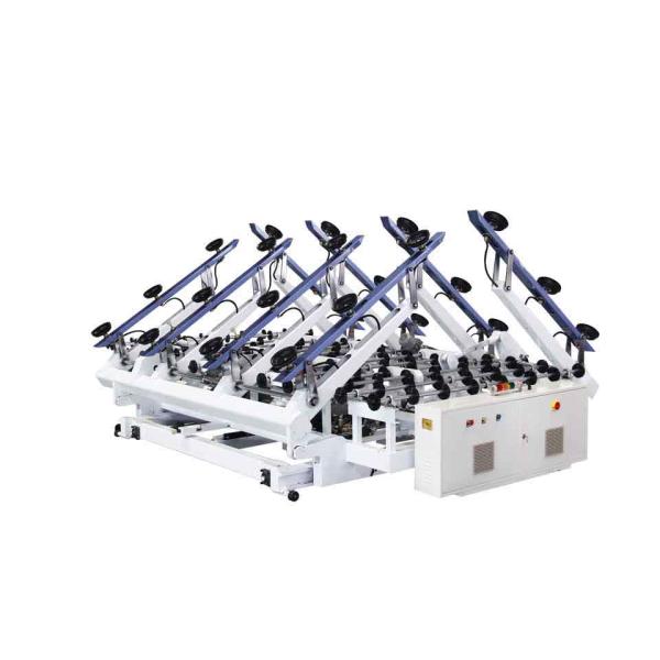 Full Automatic CNC Float Glass Shaped Glass Cutting Line
