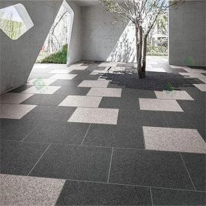 China Rough Finished Rustic Concrete Porcelain Outdoor Tiles Non Slip 2cm For Driveway on sale